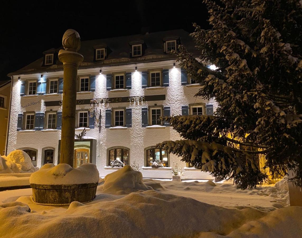 Gasthof Deutscher Adler Und Hotel Puchtler Bischofsgrün Exterior foto